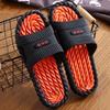 Men's EVA Slippers Black Patchwork Color Soft Sole Casual Indoor Slippers At Home Bathroom Anti Slip Slippers Summer