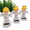 Angel Solar Car Decoration Solar Dancing Figures For Car Solar Powered Dancing Dolls Swinging Animated Bobble Dancer Car Decor