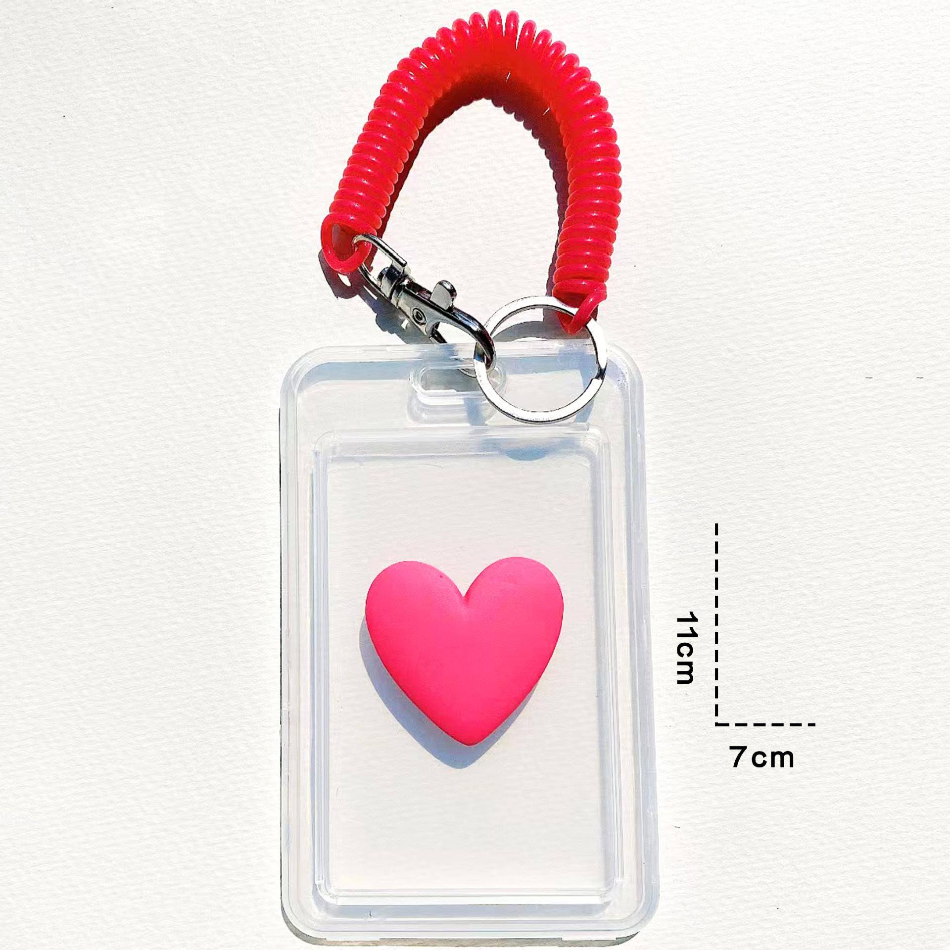 

1 шт., Ins Macaron, однотонный защитный чехол для автобусной карты, студенческий брелок для ключей с мясом, карточка для доступа в кампус, дверной держатель для карт, набор сумок, брелок для ключей