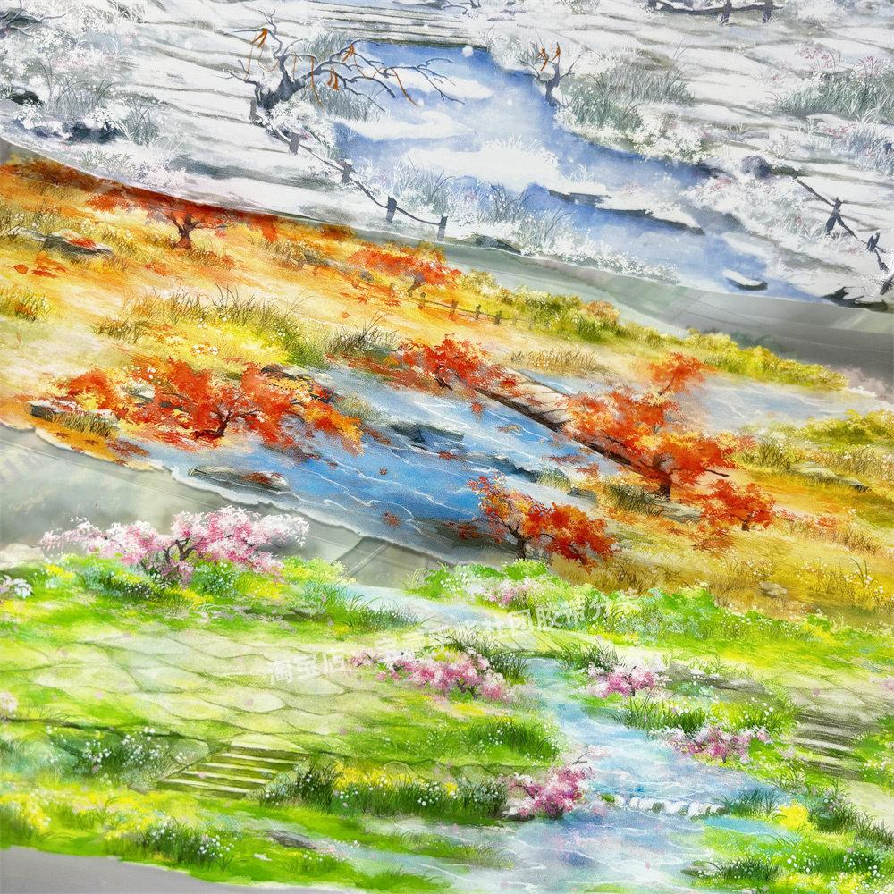Journal Washi Pet Tape Sisisixi Trail Zero Grass Path Ancient PET Scrapbooking Phone Case Sticker