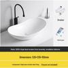 Tengxiang Ceramic Sink: White Floor-Standing Luxury Basin with Cabinet for Bathroom or Balcony