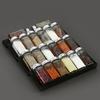 2PCS Kitchen Shelf Organizer with Stepped Layered Design PP Spice Organization Rack for Cabinet Storage And Pantry
