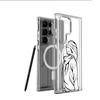 Motorcycle Back View Magnetic Case for iPhone 15/16/17 Pro Max - Transparent Full Coverage