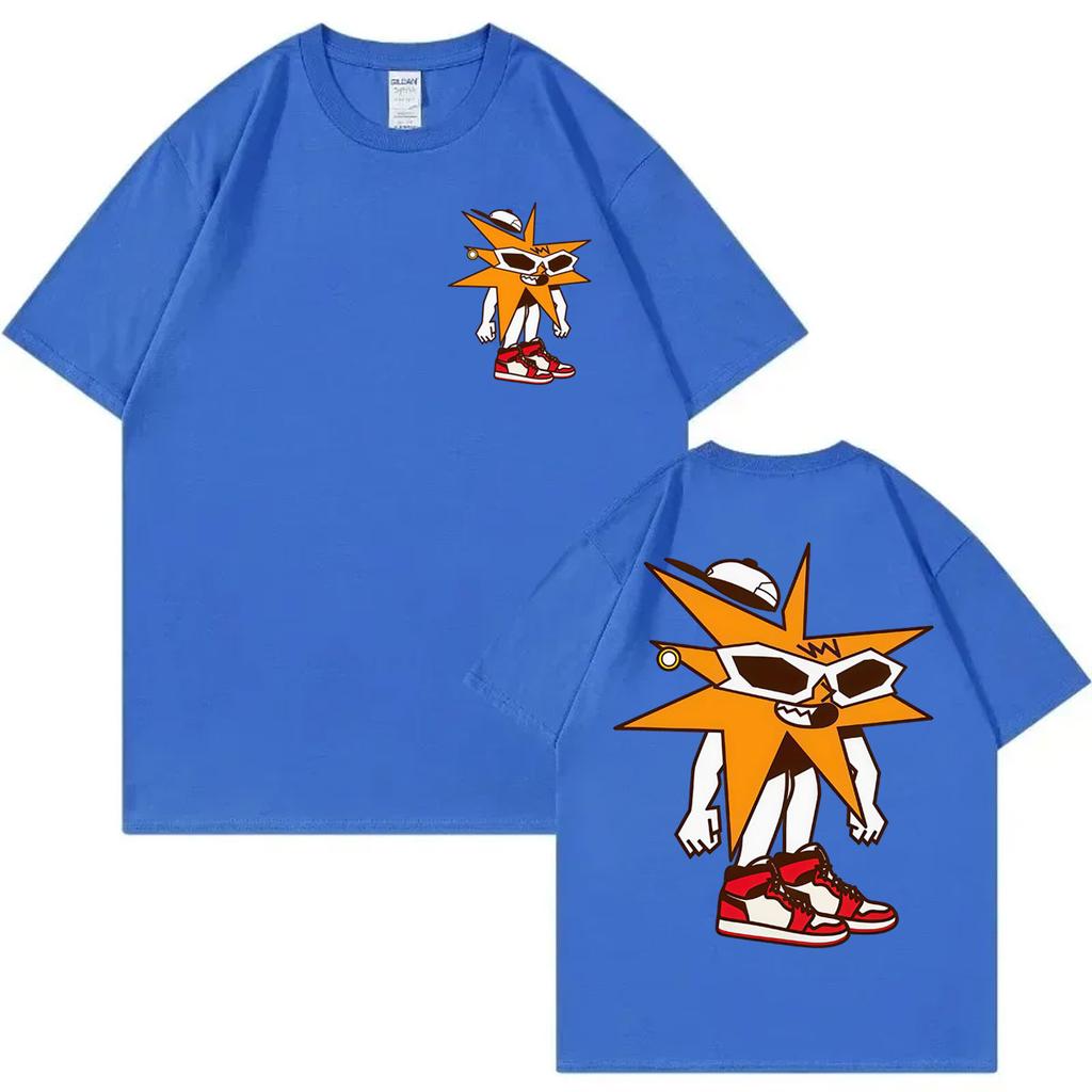 Puerto Rico Singer Mora Microdosis Album Graphic T Shirts Fashion Cartoon Short Sleeve Tshirts Men Women Casual Cotton Tshirt