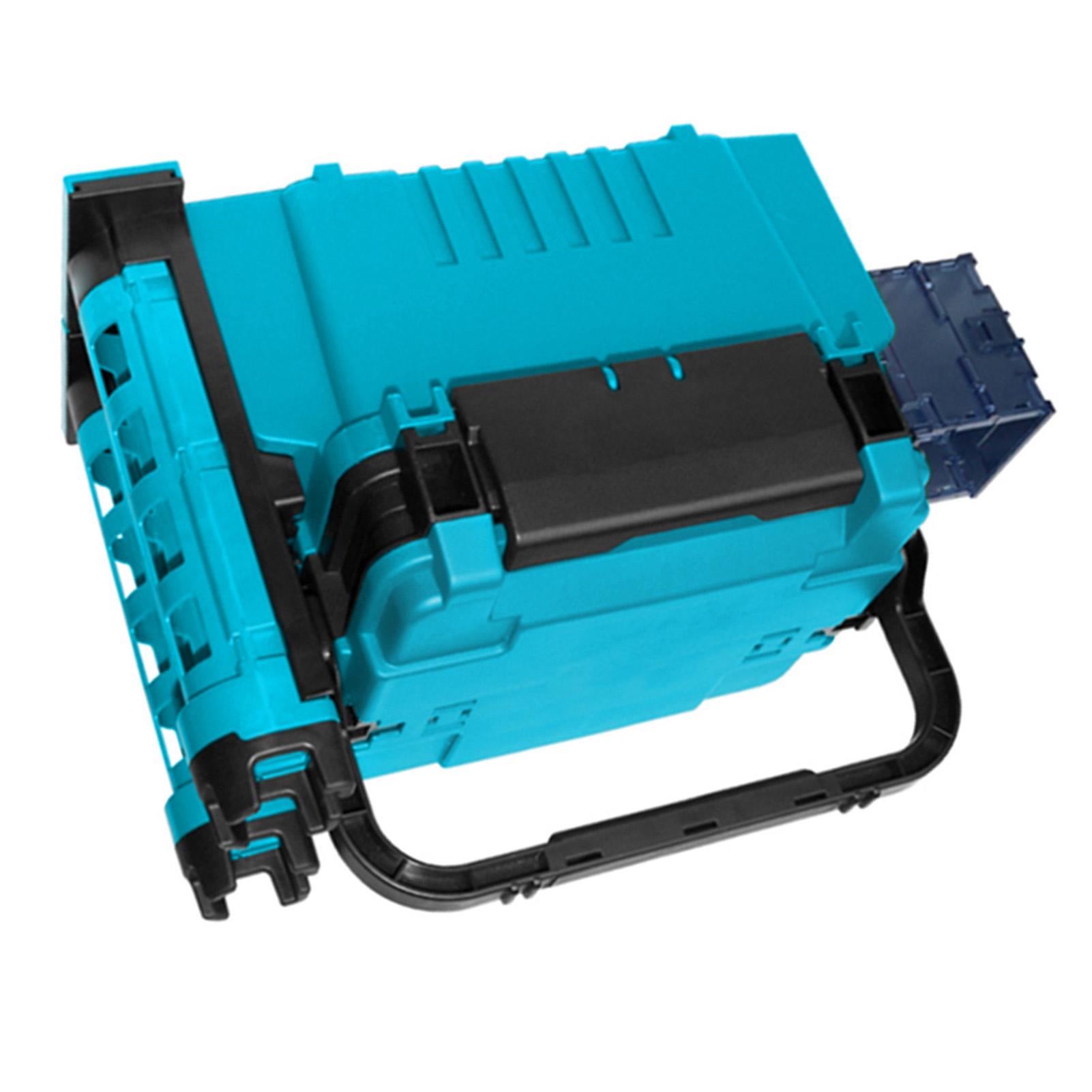 

Ящик для рыбалки, дорожный чехол для рыбалки с держателем для бутылок и подставками для удочек baby голубой