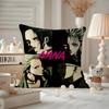 Anime Arrival NNana Cushion Cover Antidustmite Pillowcase Invisible zipper silky short plush Sofa cushion cover