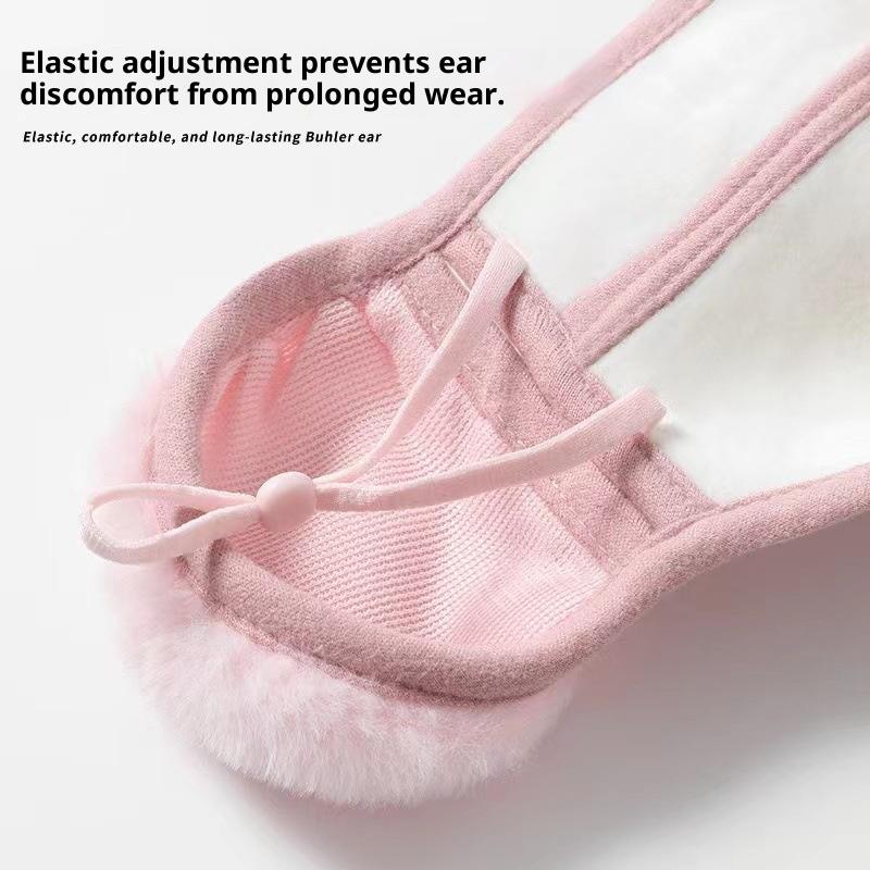 Winter Warm Thermal Earmuffs Mask Windproof Thermal Fleece Lined Ear Protection for Cycling Skiing Motorcycle Outdoor Sports