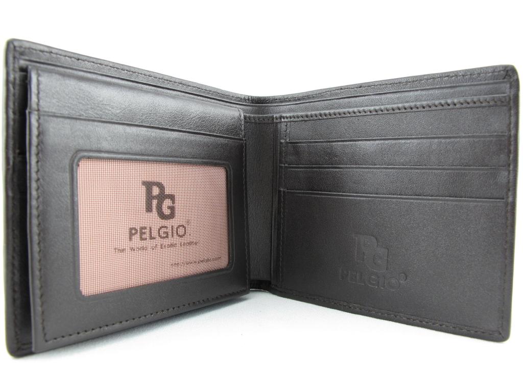 Portafoglio Lusso Pelle di Coccodrillo Marrone [Pelgio],