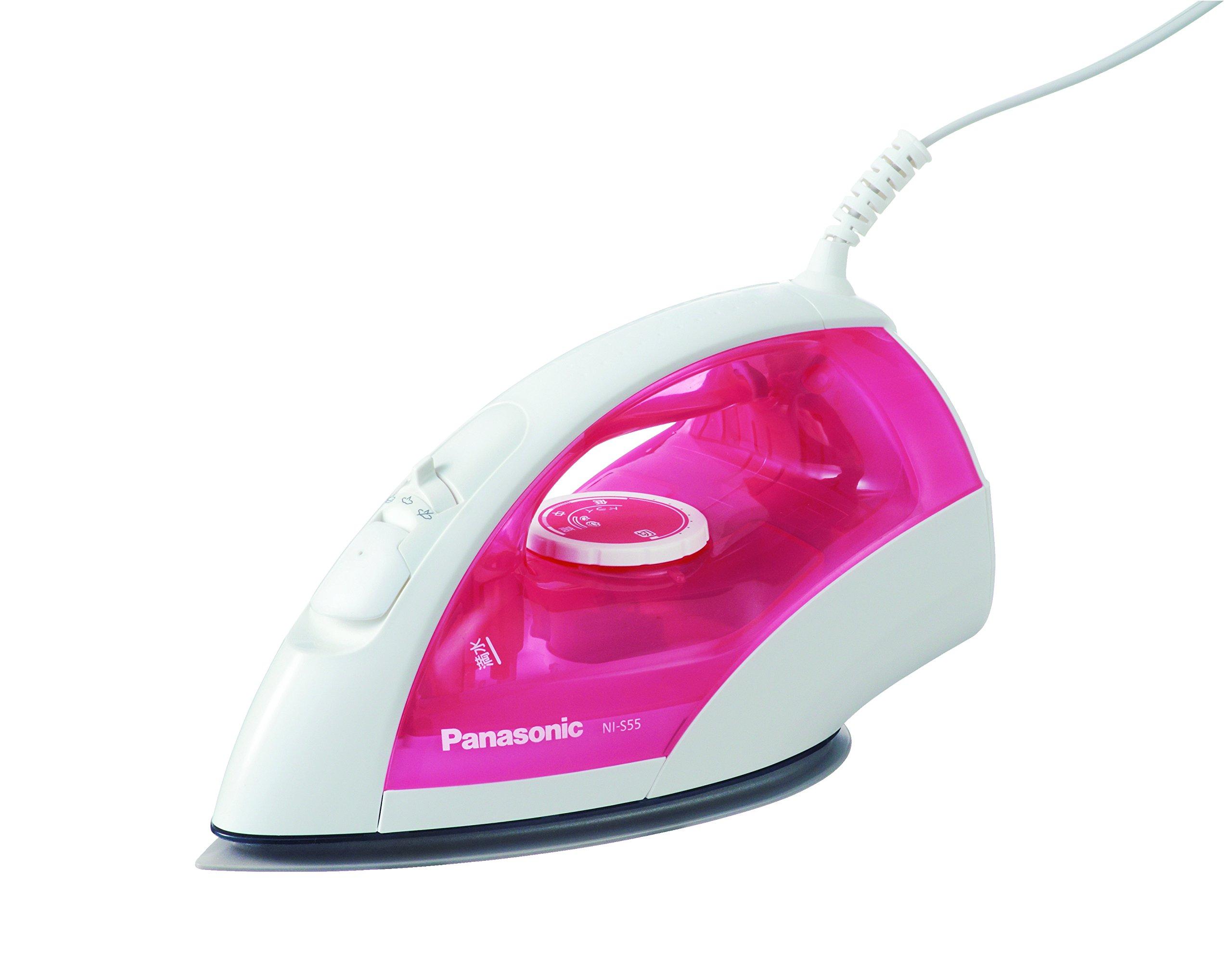 

Panasonic Corded Steam Iron Pink NI-S55-P