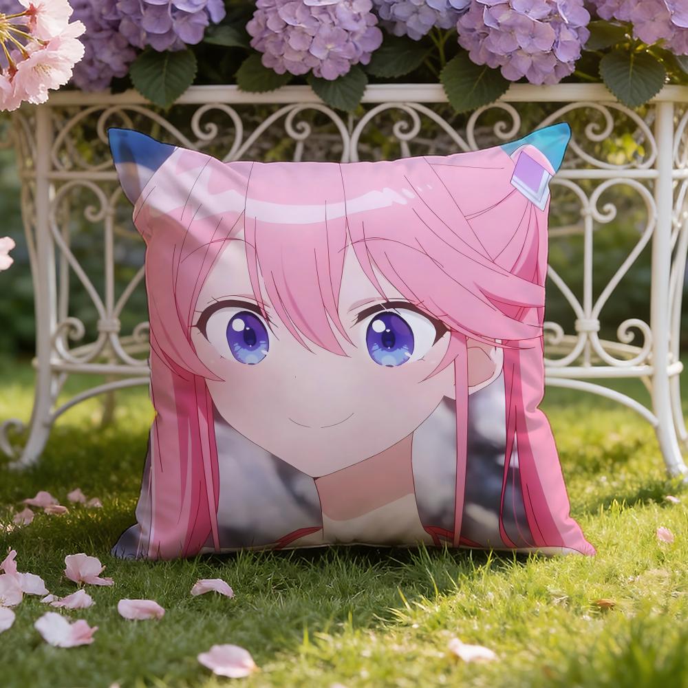 S-Shiunji ke no kodomo tachi Anime Cushion Cover Home & Car Dual-Scene Pillow Cover: Reversible for Premium Comfort