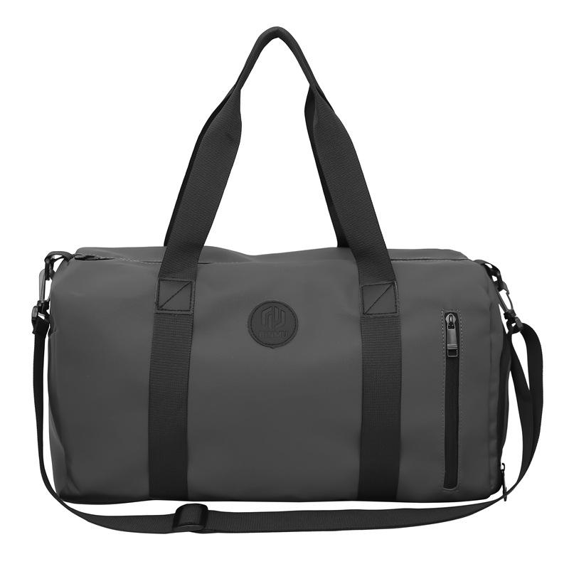 Travel bag Women s portable leisure gym Sports bag Large capacity storage Student duffel bag серый