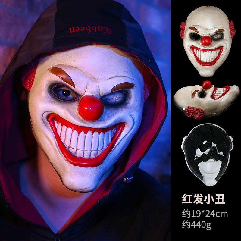 Horror Resin Masks Halloween Cosplay Costume Parties Escape Rooms - Jason Joker Alien Death Styles