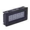 4 Digit LED Display Tachometer Multifunctional RPM Rotation Speed Tester with Cable DC 8‑15V Red Backlight