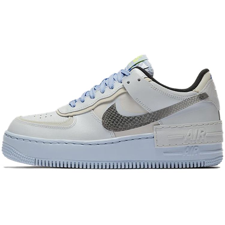 

Женские кроссовки Nike Air Force 1 Shadow Snakeskin синие CV3027-001