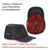 Red Blue Light Hair Growth Device Infrared Light Laser Hair Care Cap  for Men and Women