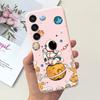For Samsung A25 5G 2023 Case SM-A256B Cute Astronaut Duck Slim Soft Silicone Back Phone Cover For Samsung A55 A35 5G A356B Coque