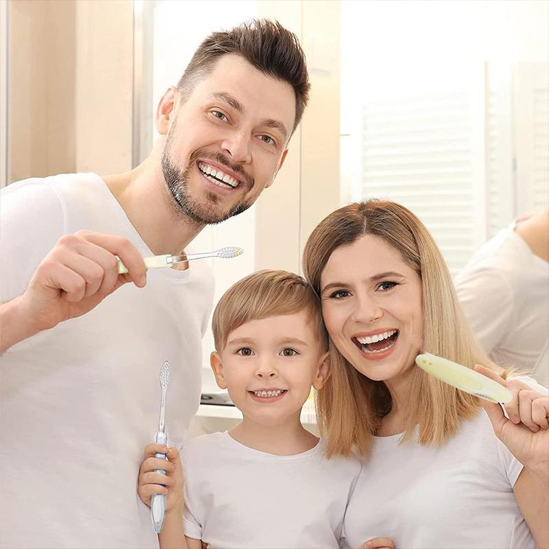 Hygiene Oral Portable Disposable Foldable Travel Camping Toothbrush Hiking Tooth Brush Tooth Cleaning Tools