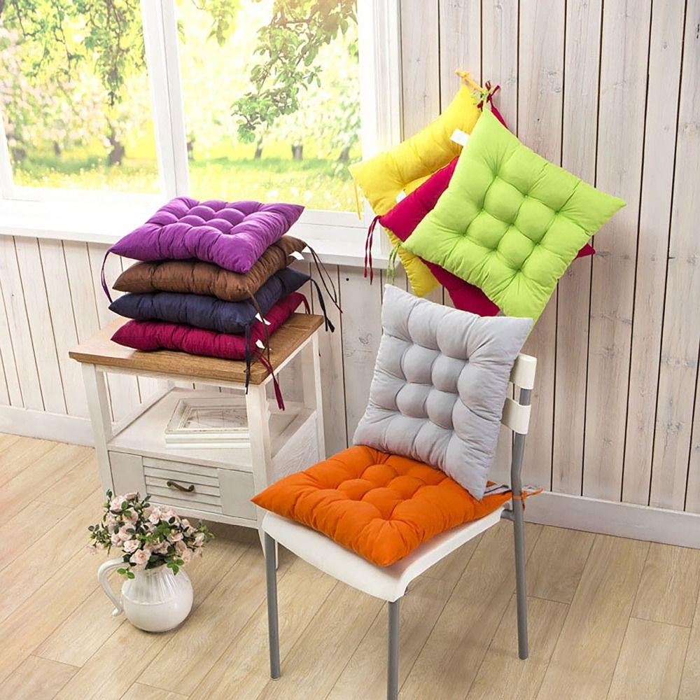 

40*40 CM Cushion Non-slip Ground Mat Soft Dining Chair Seat Cushion Student Office Canteen