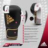 adidas Boxing Gloves Hybrid 80 FLX Gloves Boxing Kickboxing Fitness Black x 3.0 //Sparring (12oz, Blue)