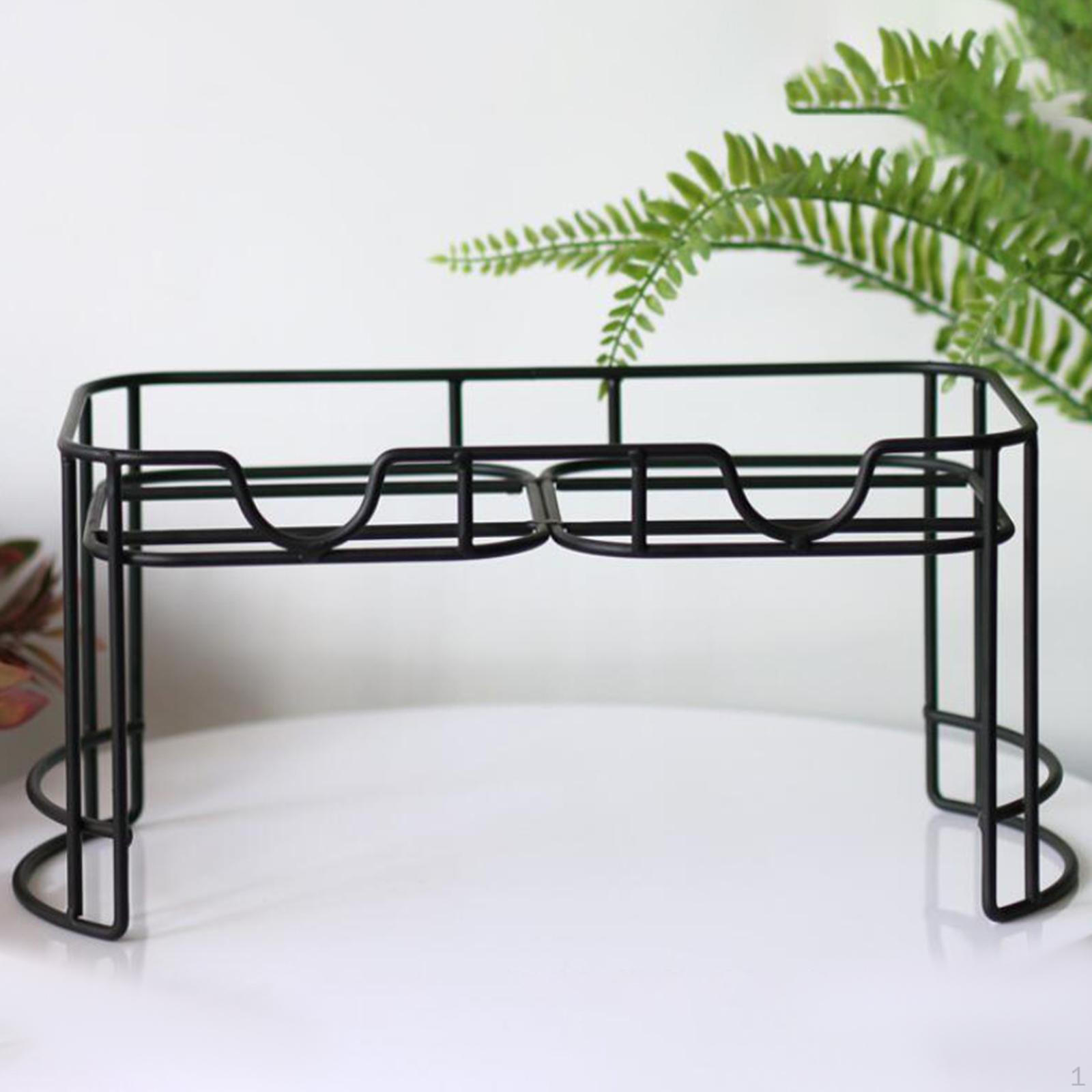 

Металлическая серверная стойка для диспенсера для напитков для дома чёрный