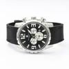 Salvatore Marra Men's Chronograph Business Analog Quartz Watch, Black, SSBKBK, with Cloth