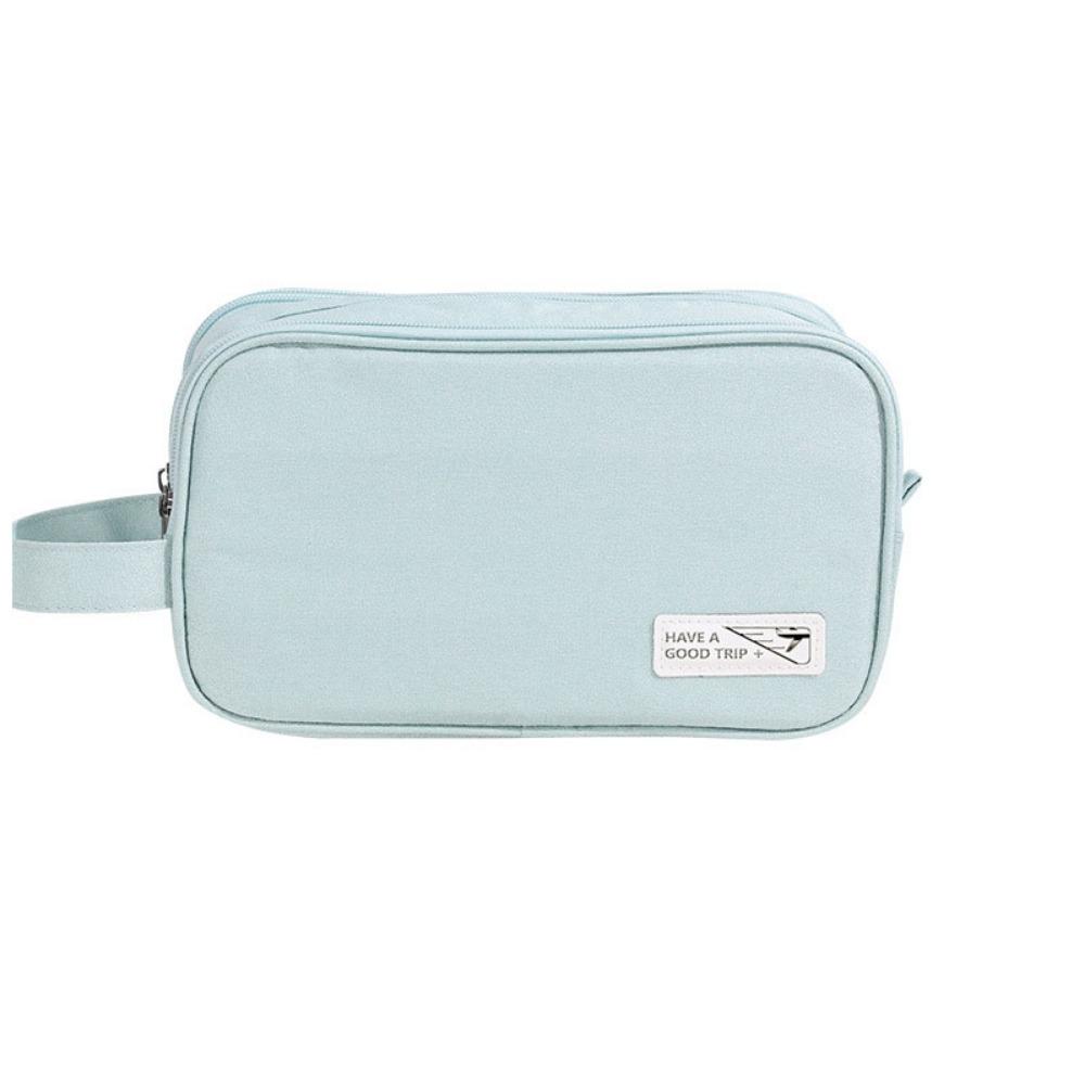 Large Capacity Travel Makeup Bag Dry Wet Separation Beauty Wash Pouch  Bathroom Organizer