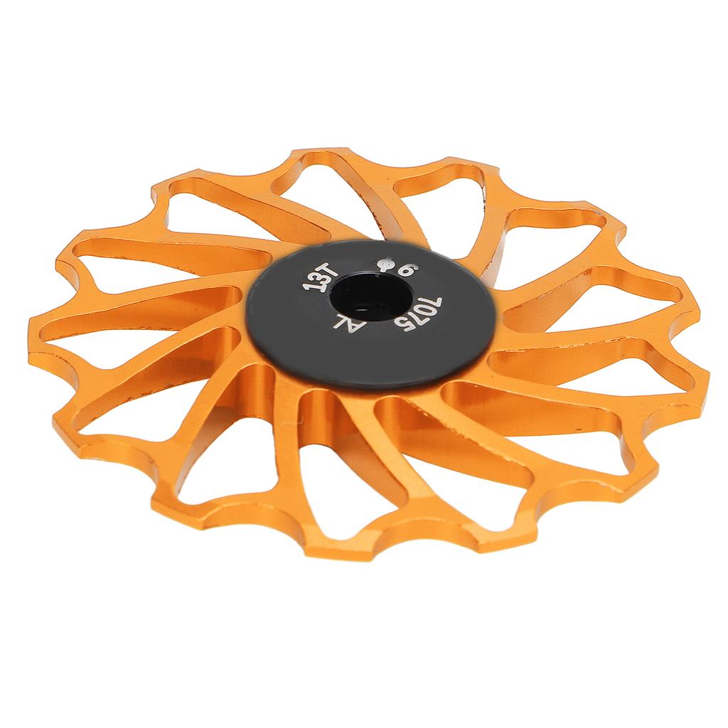 Mountainbike Schaltwerk Röllchen Metall Keramik 13Z Fahrrad Führungsrolle Spannrad Gold