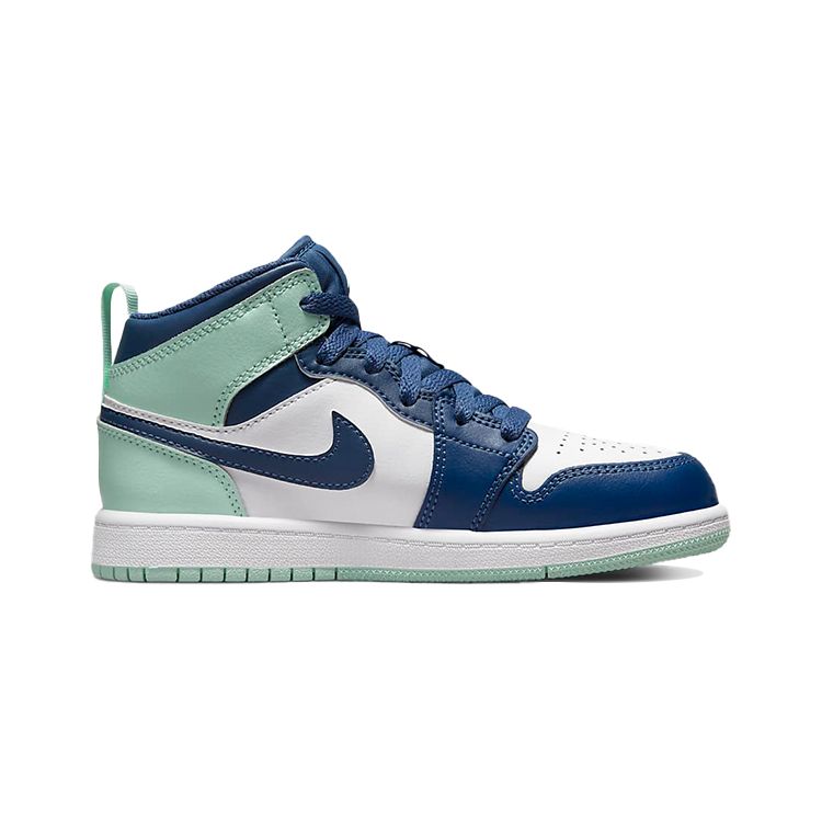 Jordan 1 Mid Gs Blue White 640734-413