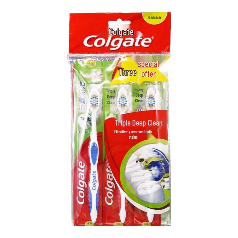 Colgate Triple Action Deep Clean Toothbrush