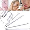 4PCS Edelstahl Doppelkopf Akne Nadel Akne Akne Schönheit Reinigung Hautpflege Spezielle
