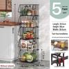 Weipello Rolling Kitchen Storage Cart