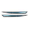 Car Door Fender Side Blade Badge Car Body Protective car Metal Sticker For Haval f7 h6 f7x h2 h3 h5 h7 h8 h9 H4 F5 F9 H2S Car