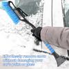 Snow Brush 36-inch Extendable Shovel Detachable Car Ice Scraper For Trucks SUV Window Roof Glass Exterior Wash Supplies