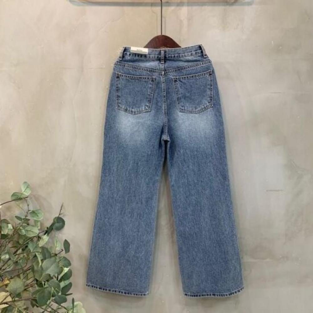 C S In The Room Wide Semi bootCut jeanS One Color