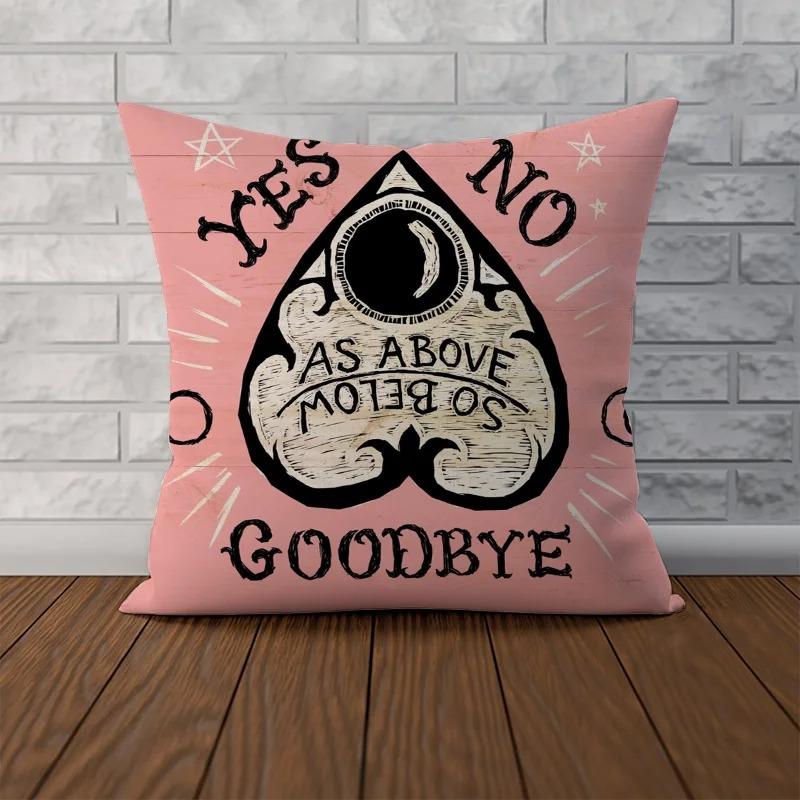 Halloween Holiday Party Decorations Pillowcase Living Room Sofa Cushion Cover Suitable for Home Bedroom Room Decoration