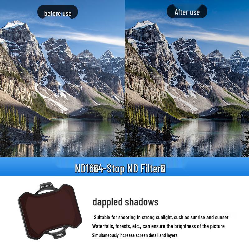 

DJI Avata 2 FPV Drone Filters: CPL, Polarizer, ND, and Protective Lens Accessories