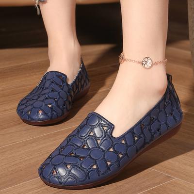 Freizeitschuhe für Damen in großer Größe, Neue trendige Slip-on Schuhe für Frühling/Sommer, Rutschfeste Sportschuhe mit Schleife