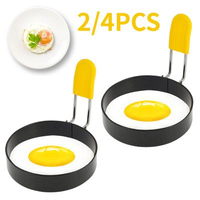 Spiegelei Form Eierkreis Ringform Antihaft Rund Omelett Modell Kochen Frühstückspfanne Eierkocher Zubehör Küchenwerkzeuge