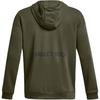 Under Armour Johnson Series Solid High Weight Cotton Knit Sports Zip-Up Hoodie Men hoodies Green 1380151-390