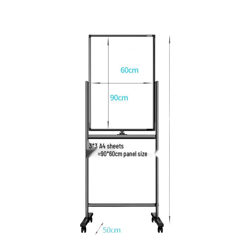 Deli H-Frame Movable Double-Sided Magnetic Whiteboard