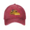 Bulldozer Baseball Cap Unique hats Hat Beach Fashion Beach Hat Baseball Cap Trucker Hats For Unisex Womens