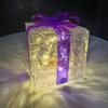 Luminous Cat Eye Christmas Gift Box Decoration for Shopping Malls