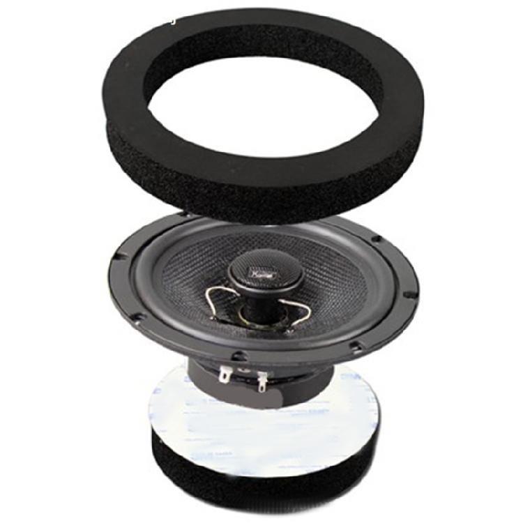 4pcs 6.5 Inch Speaker Rings Fit for Automotive Door Delivering Superior Sound Experience Long Lasting Sound Improvement