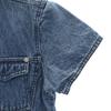 Guess Short Sleeve Denim One Piece 16Y Blue Kid's Used