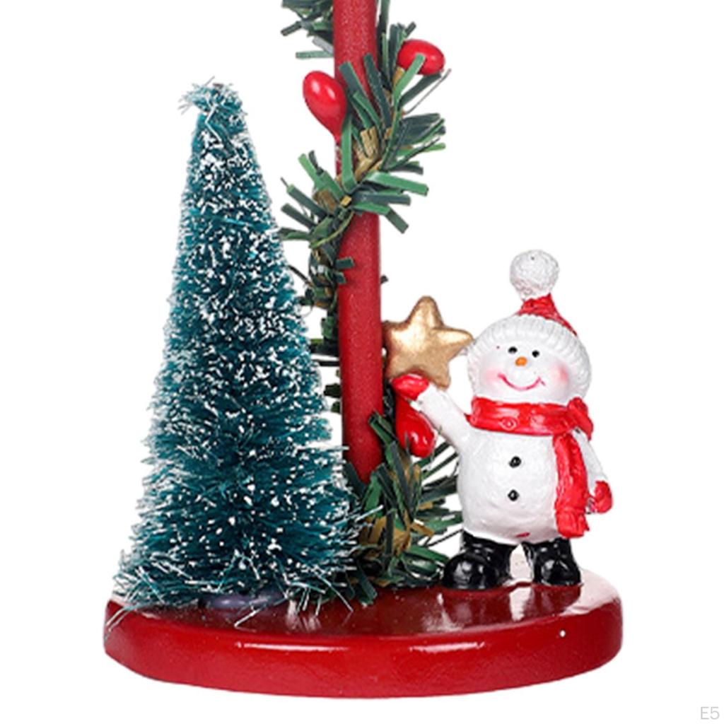 Candle Holder for Christmas Taper Candles Hotel Stand Holiday Tabletop Decoration