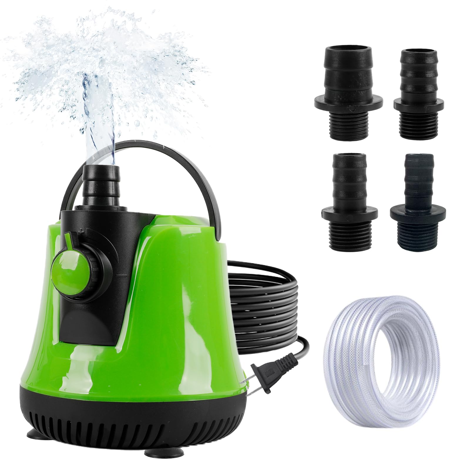 

bumxca Submersible Bottom-Entry Water Supply/Drain Pump [120W 60Hz, 5000L/h Discharge, 4.5m Maximum Head] Electric Pump with Magnetic Levitation Shaft