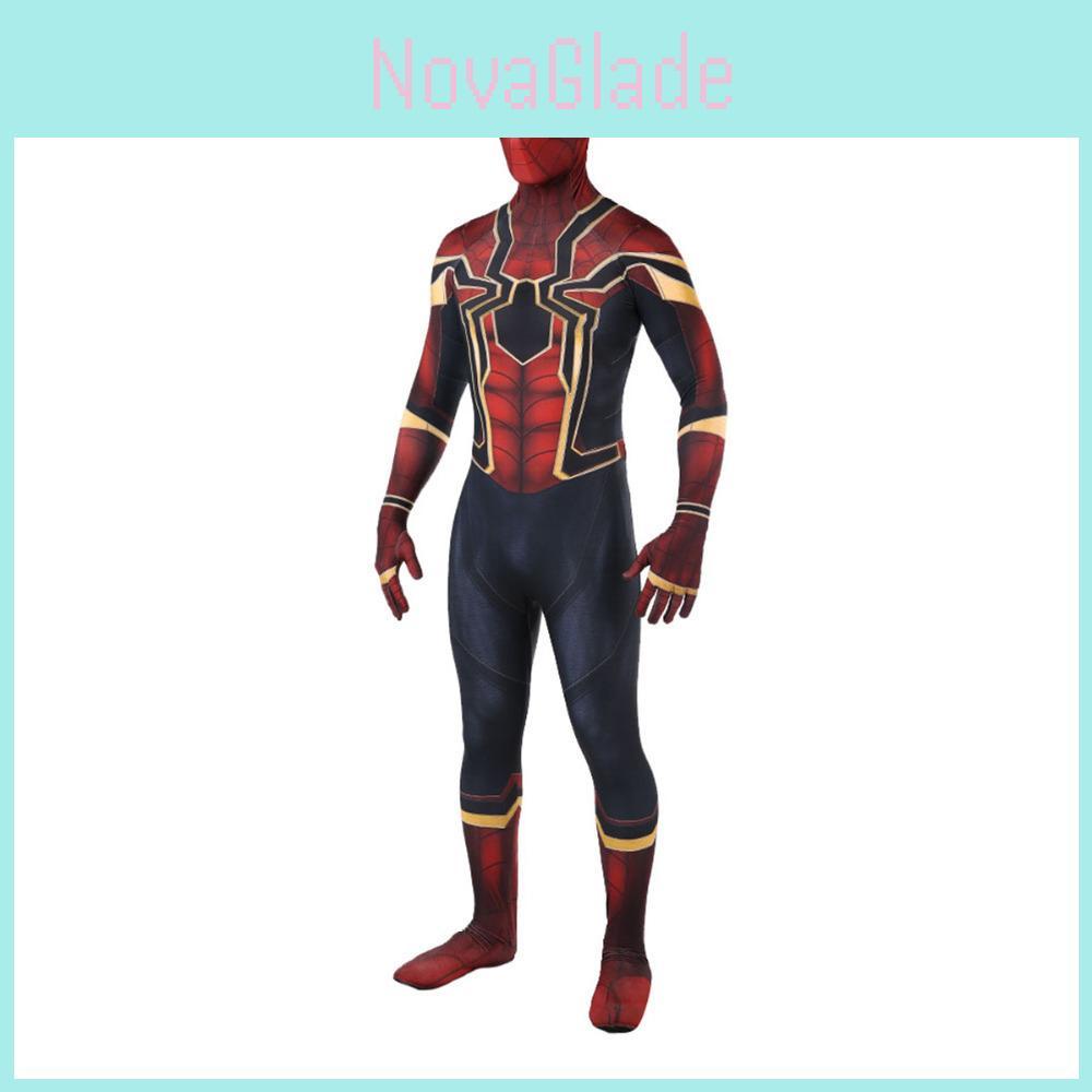 Spider-man Homecoming Iron Spiderman Suit Superhero Costume For Kids And Adults