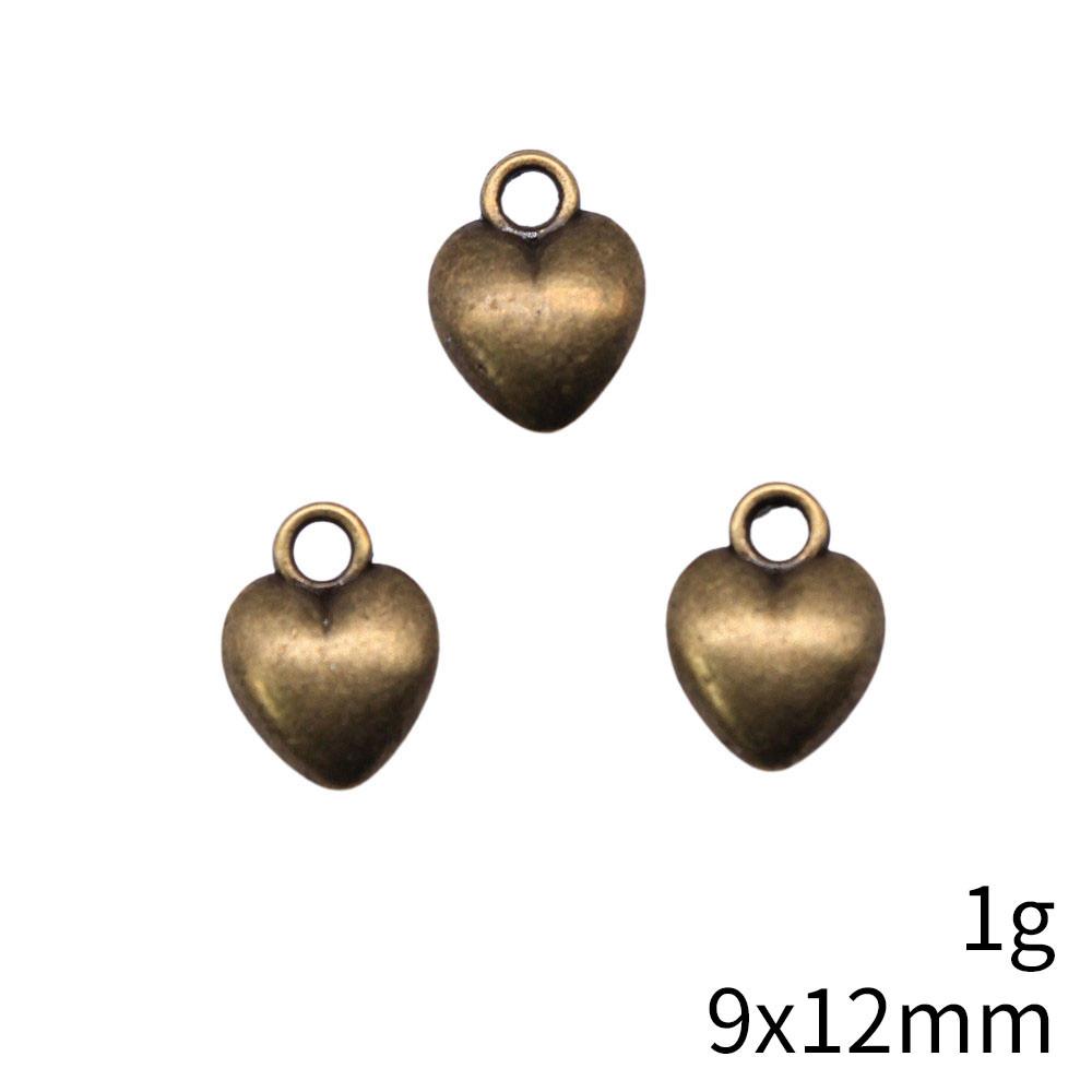 Back To School Charms Bulk Peach Heart Love Charms Pendant Women's Clothing Pendant