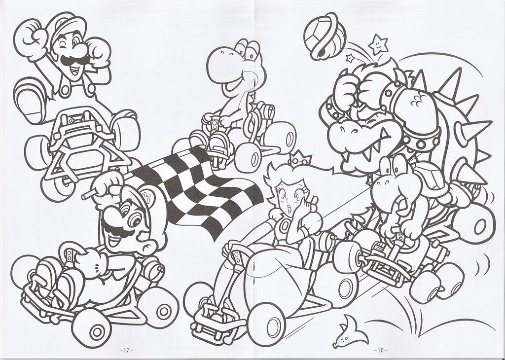 Showa Note Malbuch Super Mario