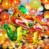 3D Dragon Foil Balloons Chinese New Year Dragon Year Ornaments Balloons  Home New Year Party Supply